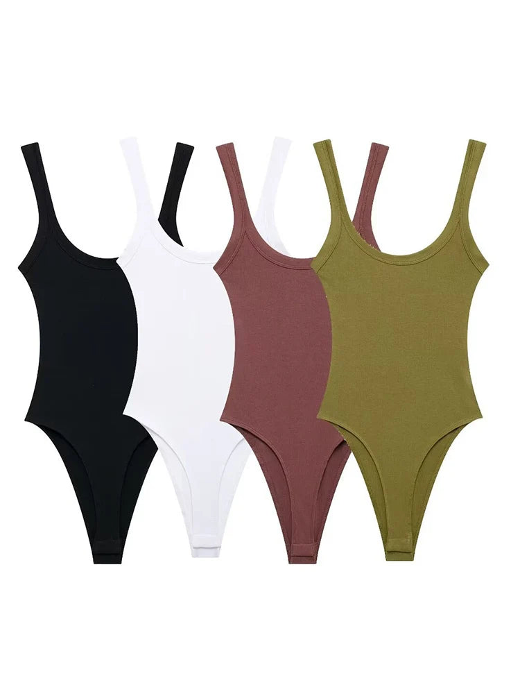 Body côtelé femme